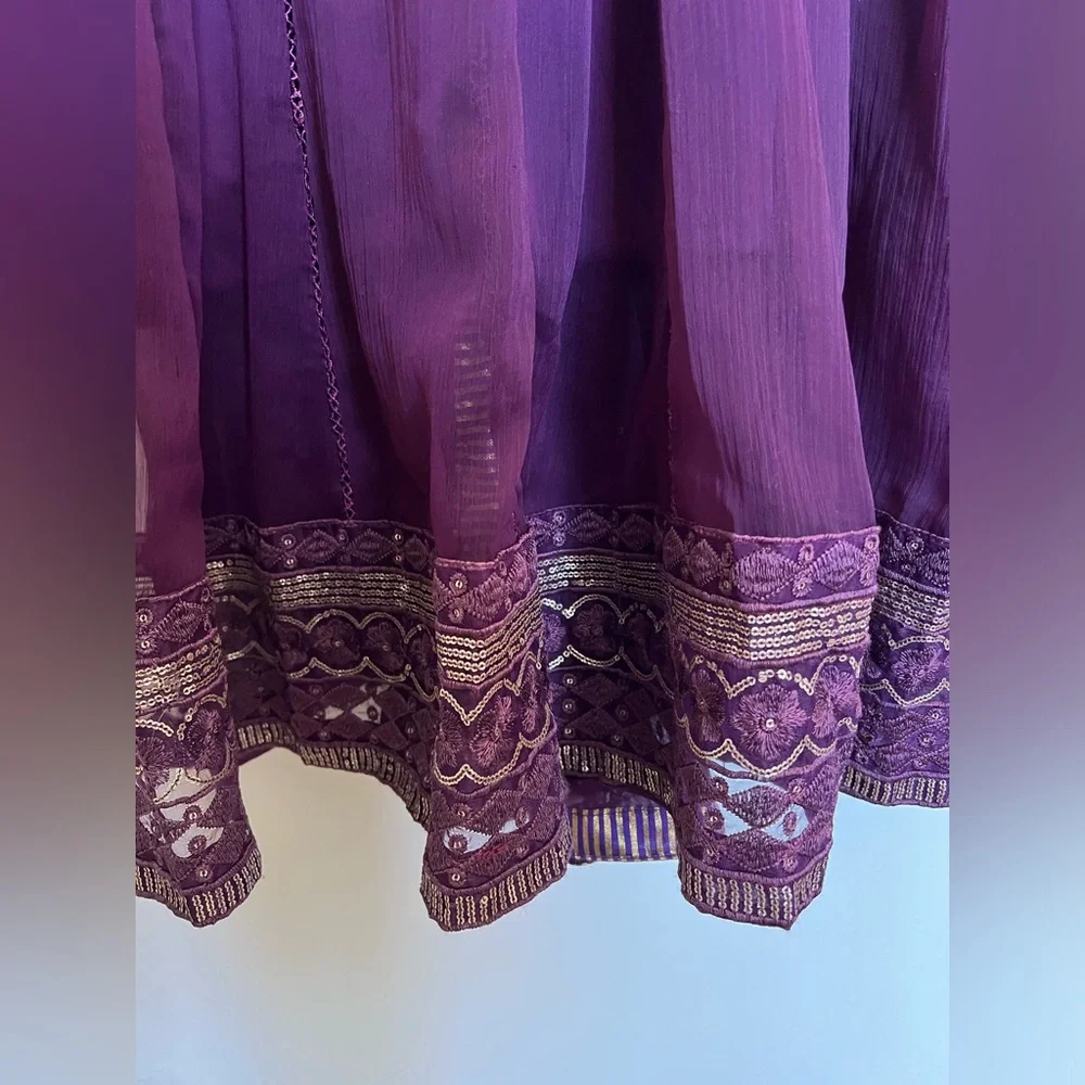 3 piece suit maxi anarkali - Picture 9 of 12